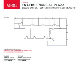 17852 E 17th St, Tustin, CA for lease Floor Plan- Image 1 of 1