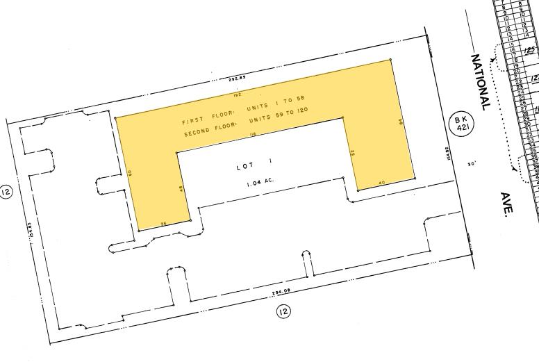 15251 National Ave, Los Gatos, CA for sale - Plat Map - Image 3 of 5