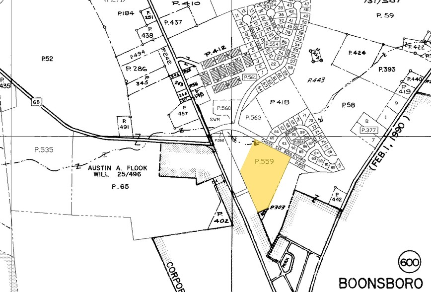 710 Chase Six Blvd, Boonsboro, MD for lease - Plat Map - Image 3 of 3