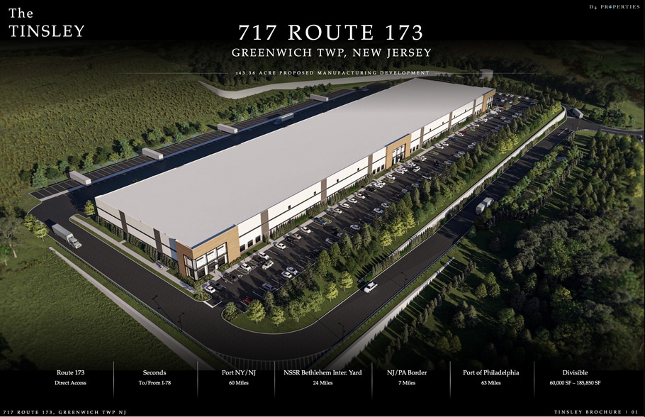 717 State Route 173, Greenwich Township, NJ for lease - Aerial - Image 1 of 5