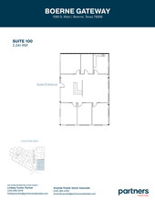 1580 S Main St, Boerne, TX for lease Floor Plan- Image 1 of 16