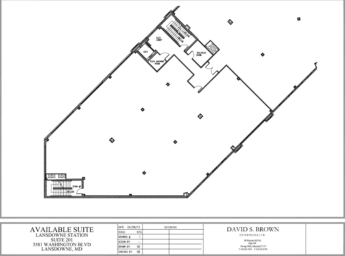 3585 Washington Blvd, Arbutus, MD for lease Floor Plan- Image 1 of 1