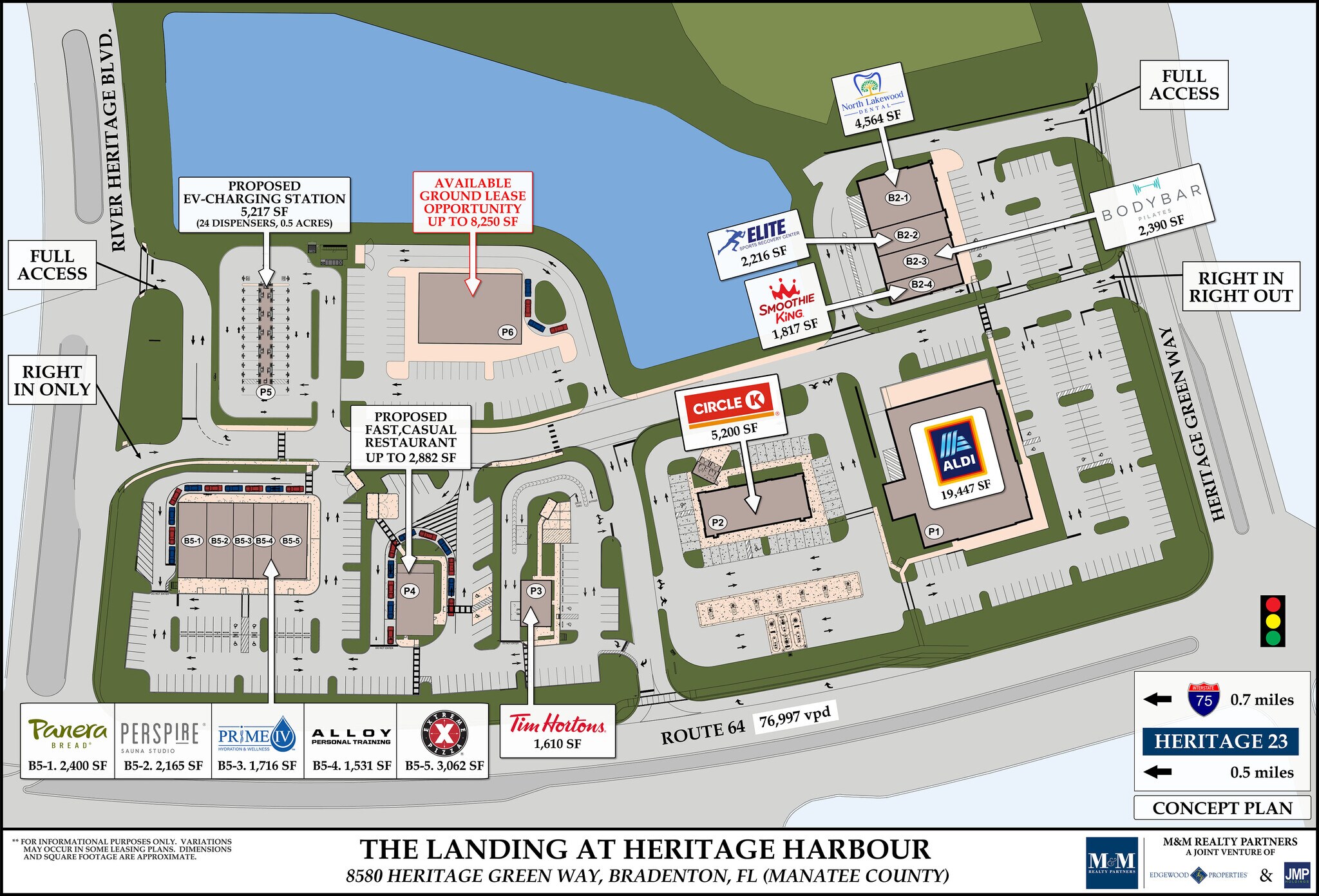8260 Heritage Green way, Bradenton, FL for lease Site Plan- Image 1 of 1