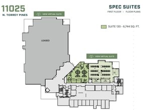 11085 N Torrey Pines Rd, La Jolla, CA for lease Floor Plan- Image 1 of 1