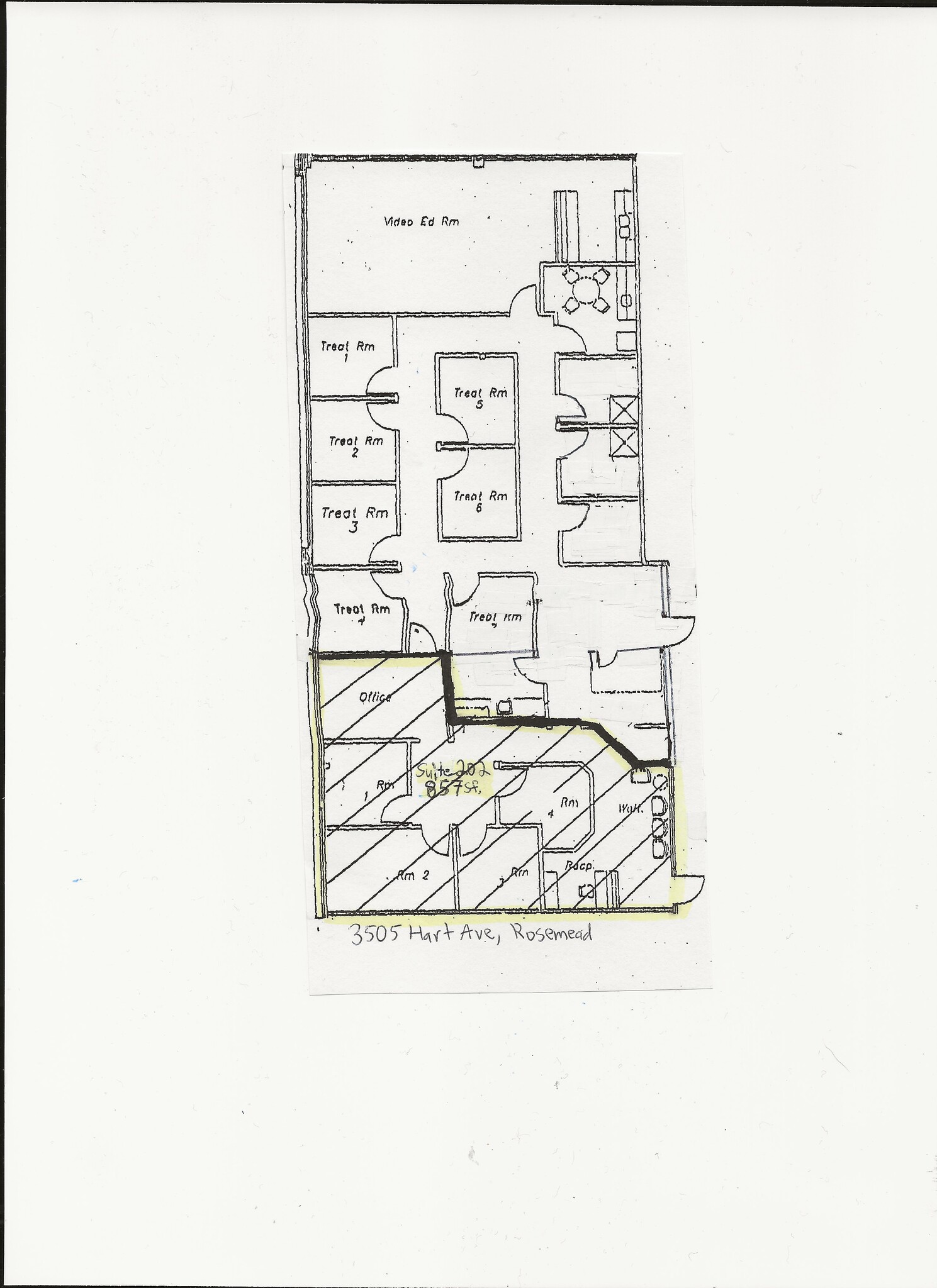 3500-3600 Rosemead Blvd, Rosemead, CA for lease Floor Plan- Image 1 of 1