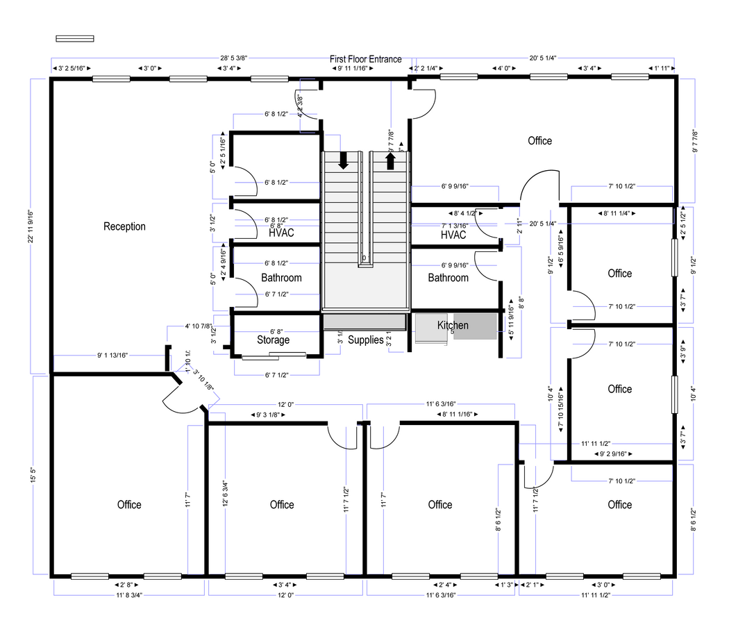 7331-7351 Hanover Pky, Greenbelt, MD 20770 - Unit C&D -  - Floor Plan - Image 1 of 1