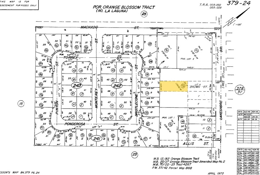 16491 Lakeshore Dr, Lake Elsinore, CA for lease - Plat Map - Image 2 of 11