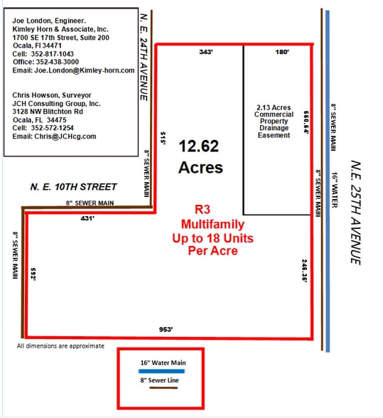 NE 14th Street, Ocala, FL for sale - Floor Plan - Image 1 of 1