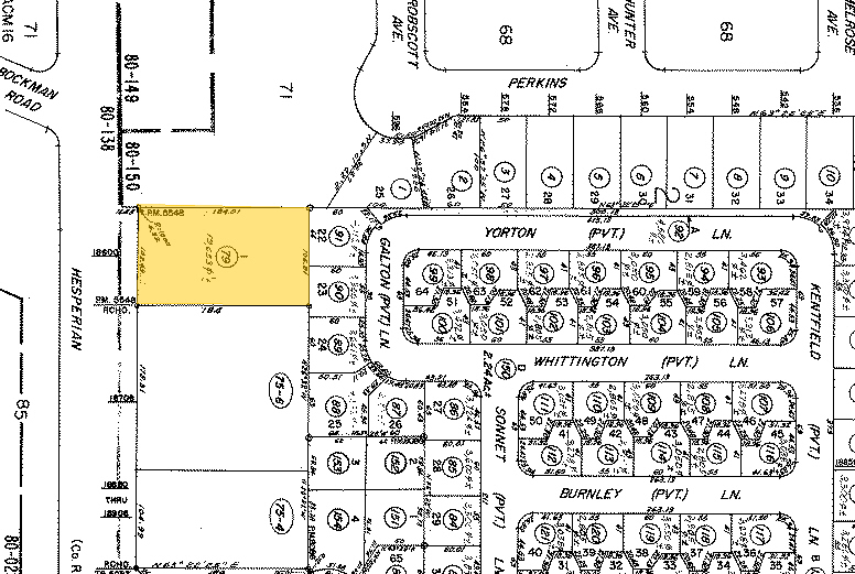 18600 Hesperian Blvd, Hayward, CA for sale - Plat Map - Image 2 of 3