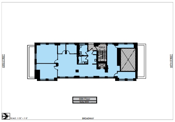 1501 Broadway, New York, NY for lease Floor Plan- Image 1 of 1