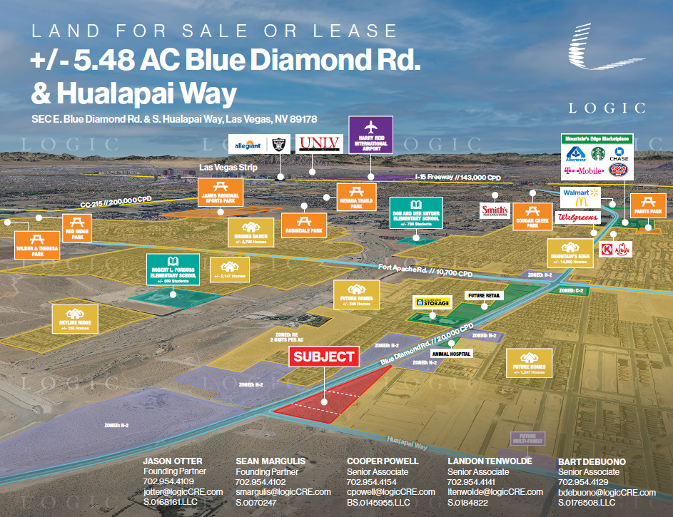 SEC Blue Diamond & Hualapai, Las Vegas, NV for lease Other- Image 1 of 5