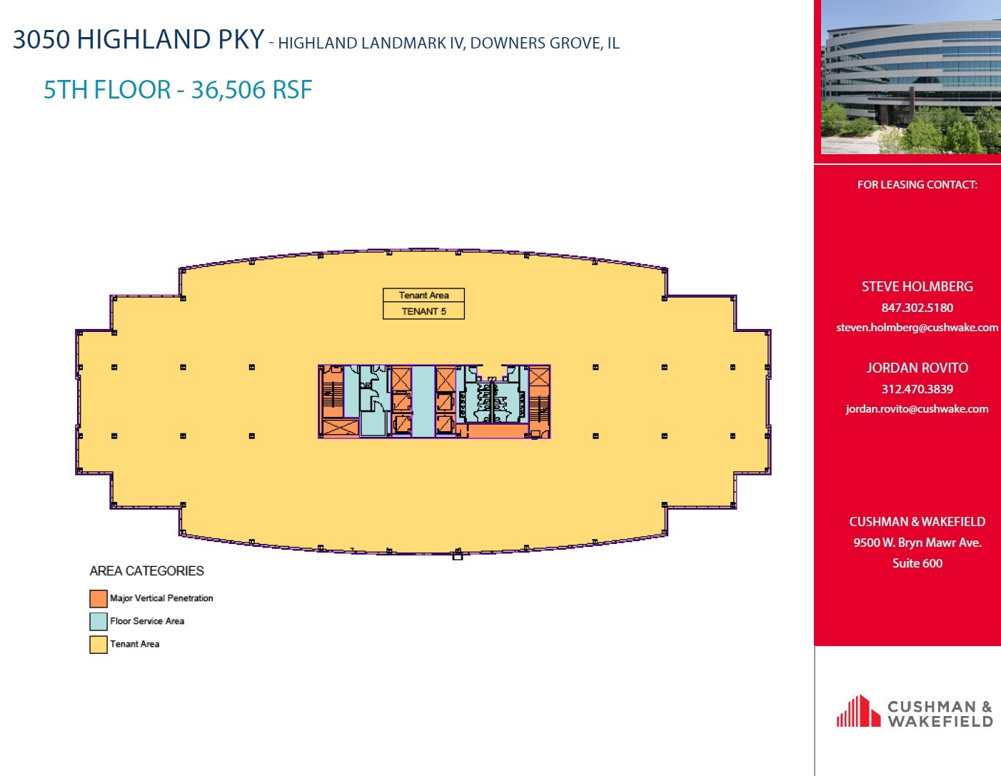 3050 Highland Pky, Downers Grove, IL for lease Floor Plan- Image 1 of 1