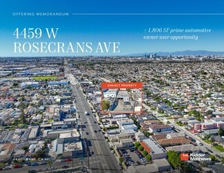 More details for 4459 W Rosecrans Ave, Hawthorne, CA - Retail for Sale