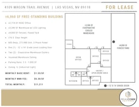4109 Wagon Trail Ave, Las Vegas, NV for lease Interior Photo- Image 2 of 4
