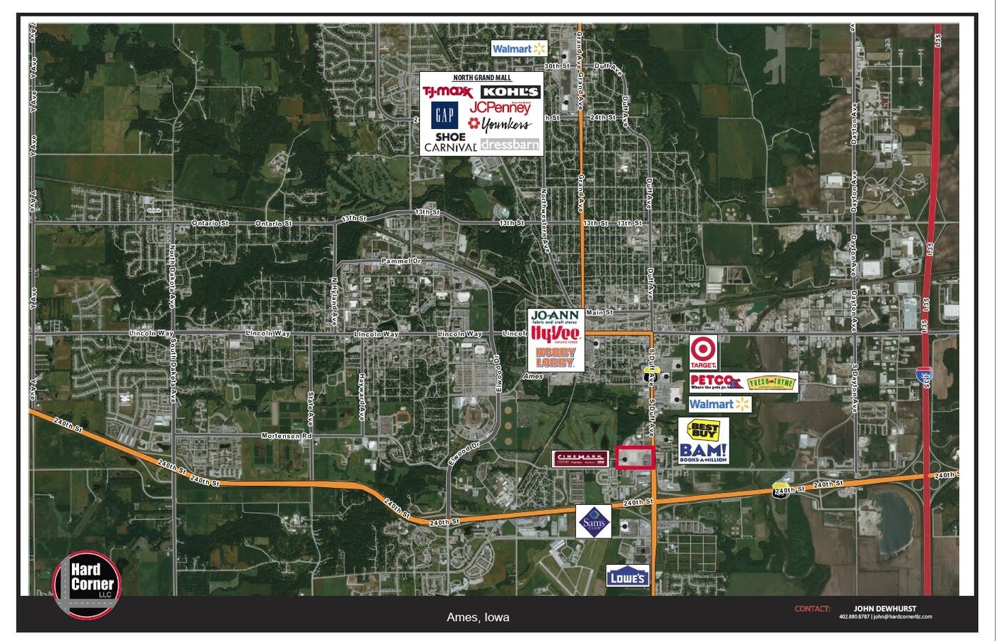 1405 Buckeye Ave, Ames, IA, 50010 Retail Space For Lease