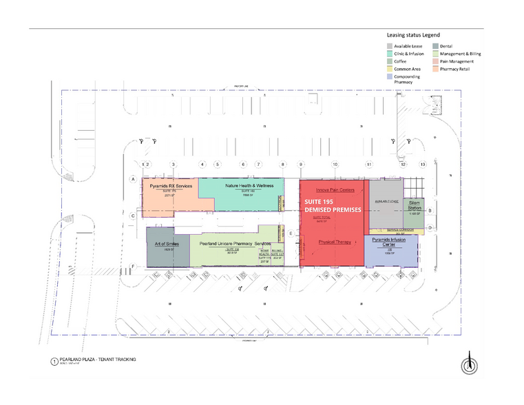 3569 Business Center Dr, Pearland, TX for lease - Floor Plan - Image 2 of 20