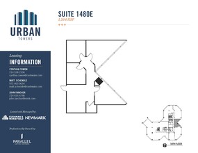 222 W Las Colinas Blvd, Irving, TX for lease Floor Plan- Image 1 of 2