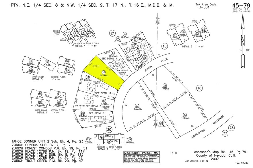 12800 Zurich Plz, Truckee, CA for sale - Plat Map - Image 3 of 10