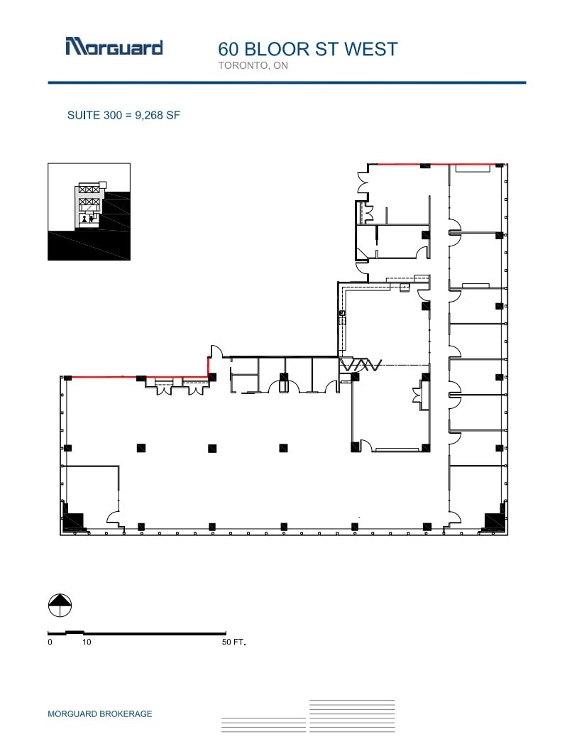 60 Bloor St W, Toronto, ON for lease Floor Plan- Image 1 of 1