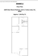 22755 Savi Ranch Pky, Yorba Linda, CA for lease Floor Plan- Image 1 of 1