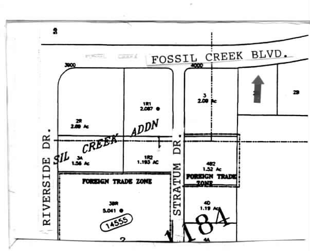 4040 Fossil Creek Blvd, Fort Worth, TX for sale - Plat Map - Image 2 of 6