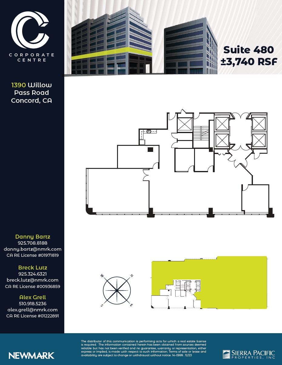 1390 Willow Pass Rd, Concord, CA for lease Floor Plan- Image 1 of 1