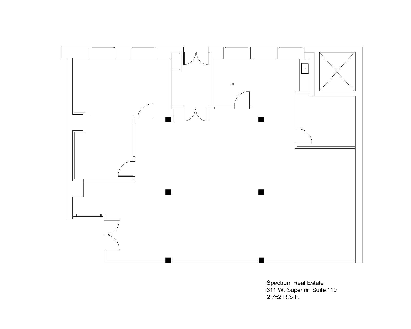 311 W Superior St, Chicago, IL for lease Floor Plan- Image 1 of 1