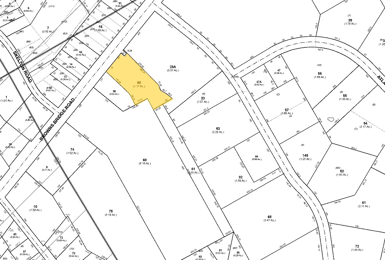 2159 Browns Bridge Rd, Gainesville, GA for sale Plat Map- Image 1 of 1