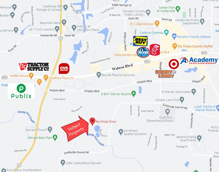 Rio Pinar Drive, Warner Robins, GA for sale - Building Photo - Image 2 of 2