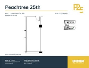 1718-1720 NW Peachtree St, Atlanta, GA for lease Site Plan- Image 1 of 1
