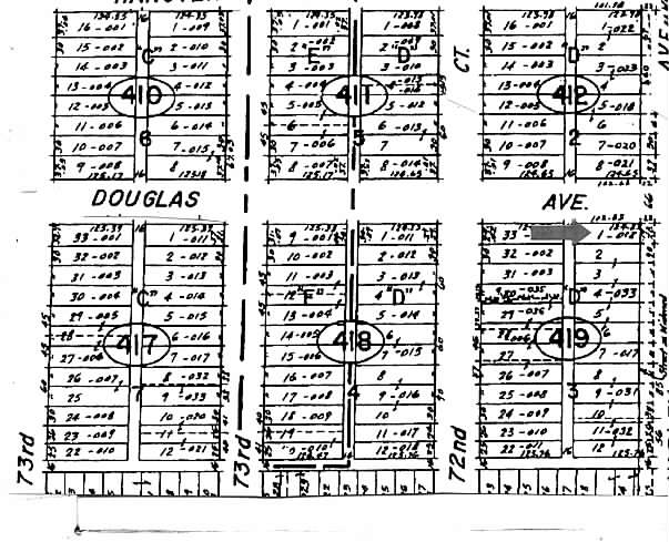 5424 S Harlem Ave, Summit, IL for lease - Plat Map - Image 2 of 3