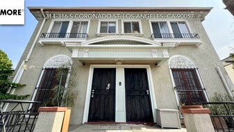 316 S Coronado St, Los Angeles CA - Duplex Property