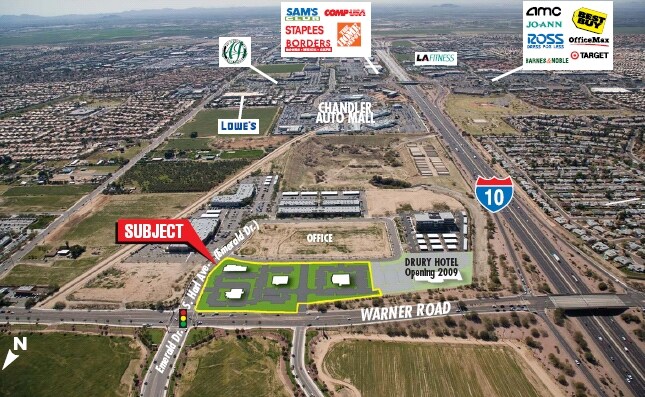 SE I-10 & Warner Rd, Tempe, AZ for sale Aerial- Image 1 of 1