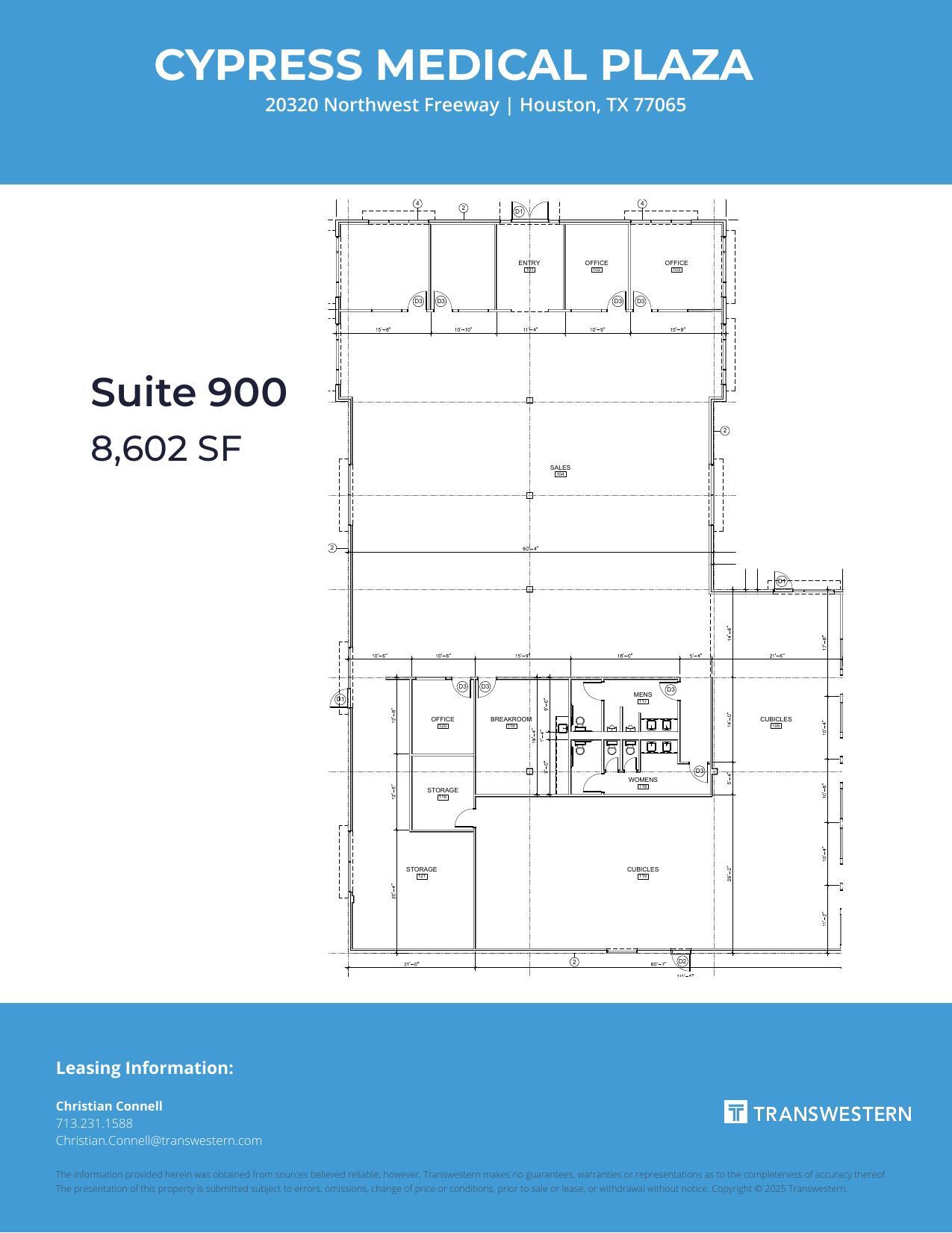 20320 Northwest Fwy, Houston, TX for lease Floor Plan- Image 1 of 1