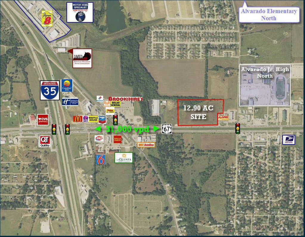 E Hwy 67, Alvarado, TX 76009