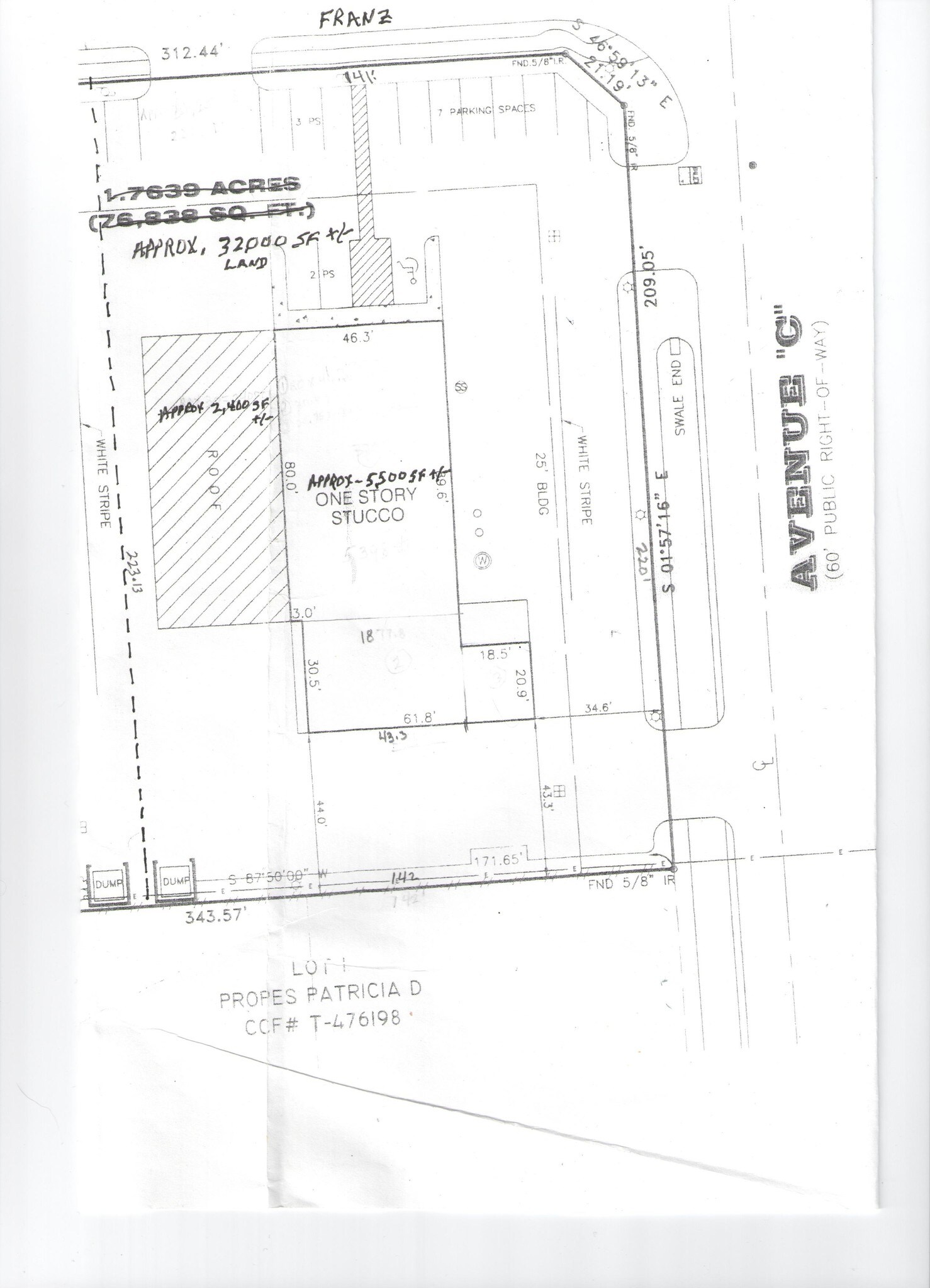 5811 Franz Rd, Katy, TX for sale Plat Map- Image 1 of 1