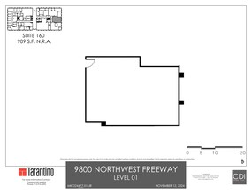 9800 Northwest Fwy, Houston, TX for lease Site Plan- Image 1 of 1