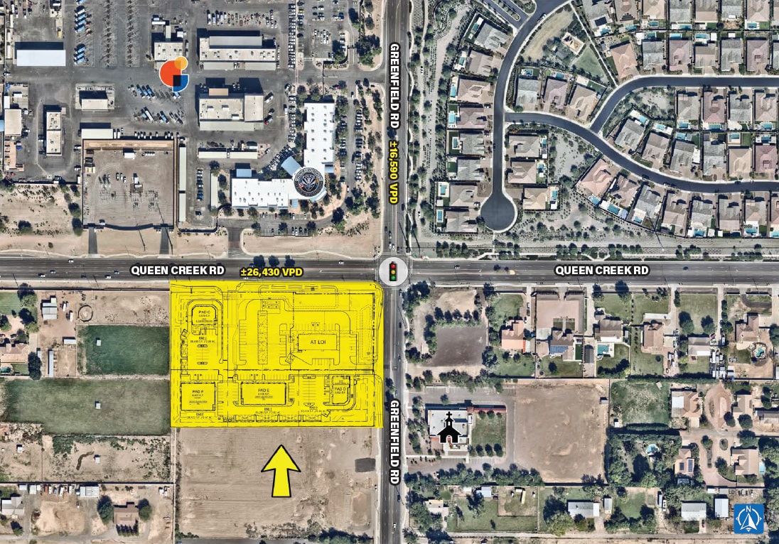 Greenfield Rd & Queen Creek Rd, Gilbert, AZ for lease Building Photo- Image 1 of 17