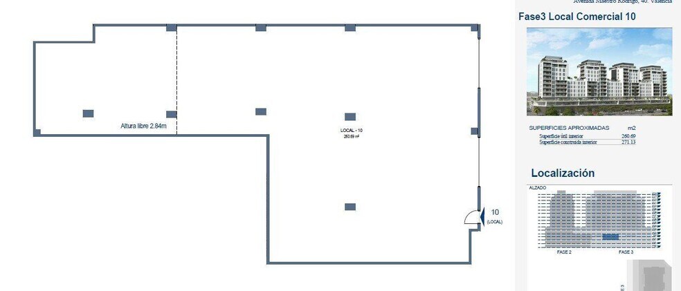 Retail in València for sale - Floor Plan - Image 3 of 5