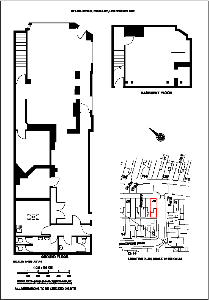 87 High Rd, London for lease Floor Plan- Image 1 of 1