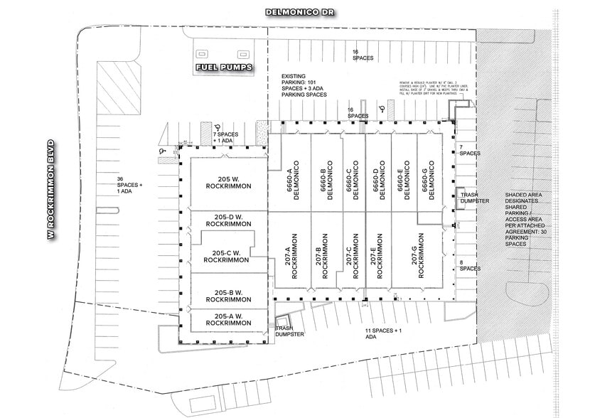 6660 Delmonico Dr, Colorado Springs, CO for sale - Site Plan - Image 3 of 16