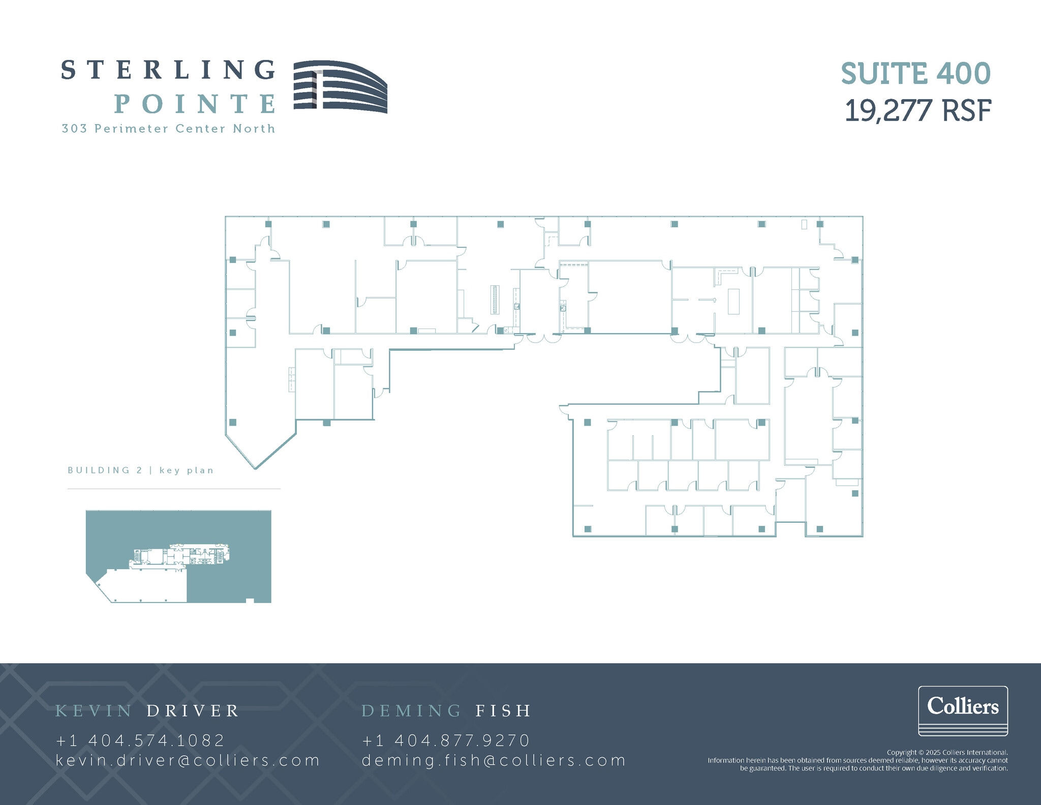 301 Perimeter Ctr N, Atlanta, GA for lease Floor Plan- Image 1 of 1