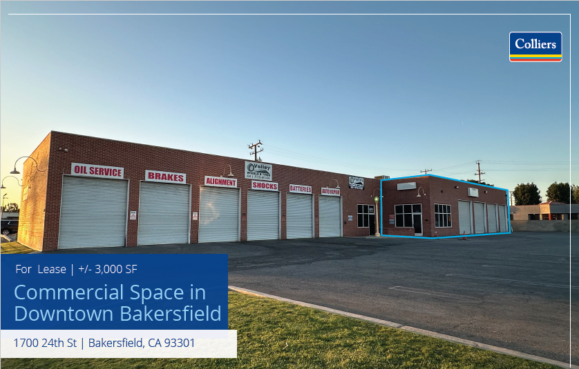 1700 24th St, Bakersfield, CA for lease - Building Photo - Image 1 of 2