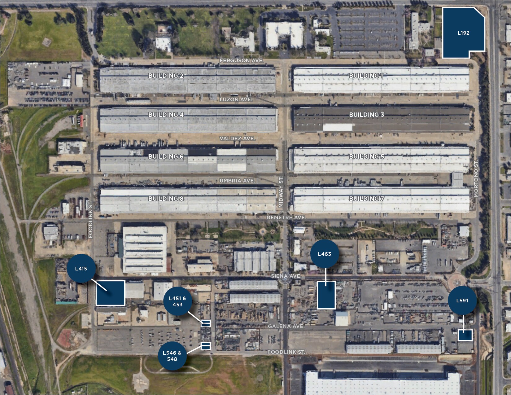 Depot Park, Sacramento, CA for lease Site Plan- Image 1 of 5