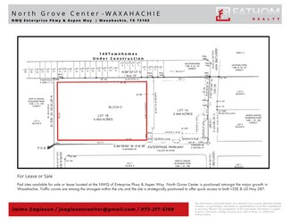 More details for 2000 Enterprise Pky, Waxahachie, TX - Land for Lease