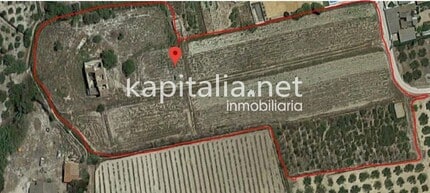Bracal de Ferri, Ontinyent, VAL - AERIAL  map view