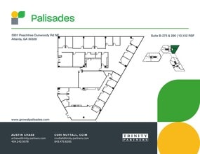 5901 Peachtree Dunwoody Rd NE, Atlanta, GA for lease Site Plan- Image 2 of 2