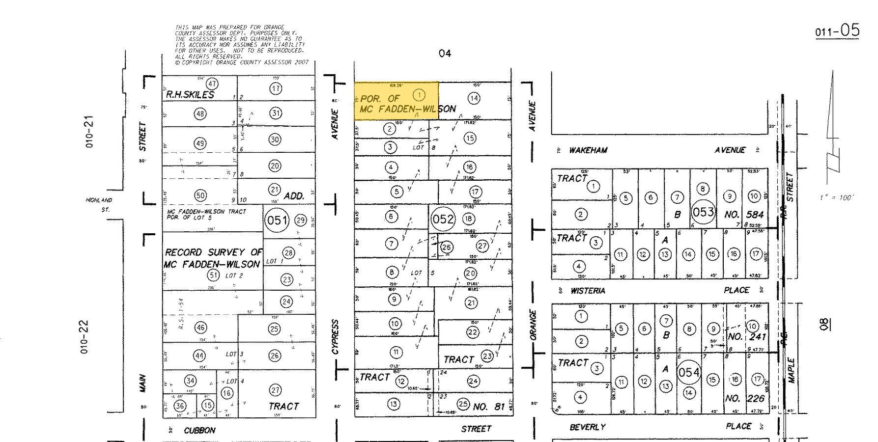 Plat Map