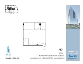 3630 Peachtree Rd NE, Atlanta, GA for lease Floor Plan- Image 1 of 1