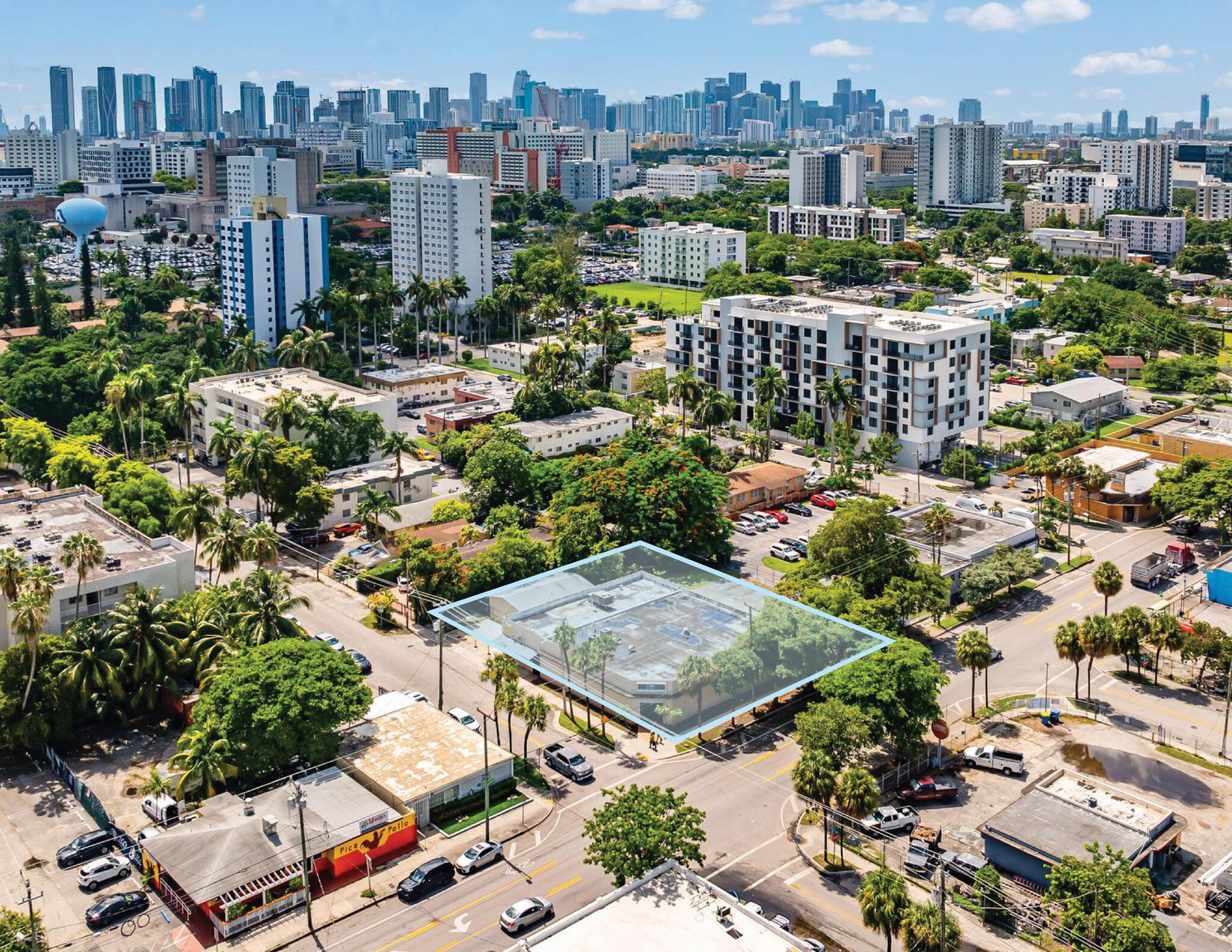 1660-1690 NW 19th Ter, Miami, FL for sale Aerial- Image 1 of 7